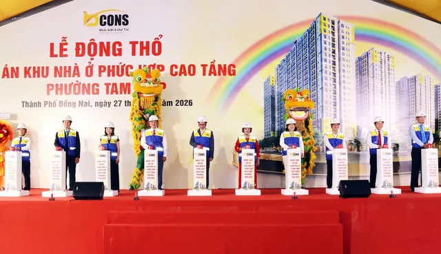 Lễ động thổ ngày 27/05/2026 tại phường Tam Hiệp